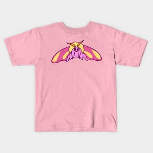 Rosy Maple Moth Kids T-Shirt